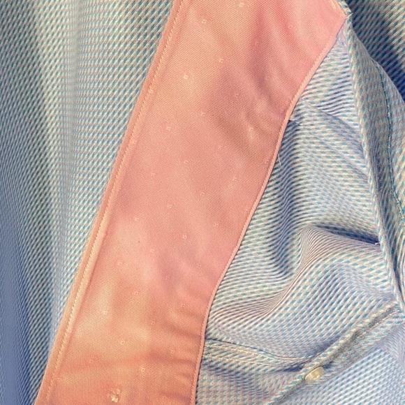 Blue and Pink dress shirt by Tailorbryd Like New - Picture 5 of 10